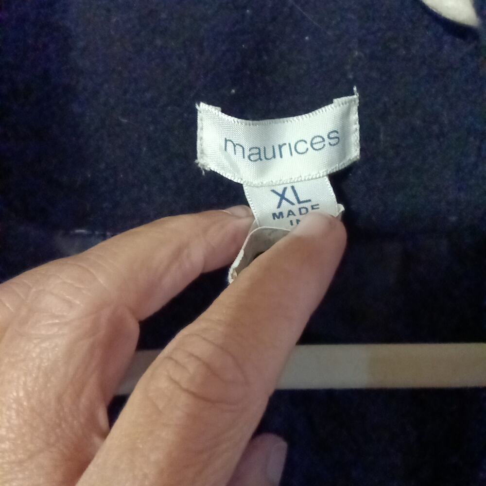 Women's Vintage 90s Wool Blend Trench Coat XL Black Lined Button Up Zip Up Belt - Picture 2 of 10